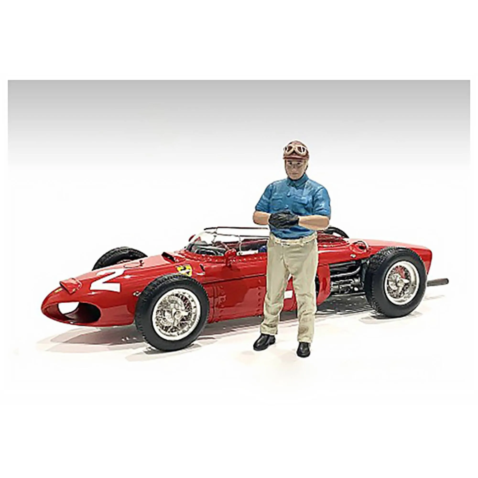 American Diorama Diecast Figures - Racing Legends 50's for 1/43 Models, Set of 2