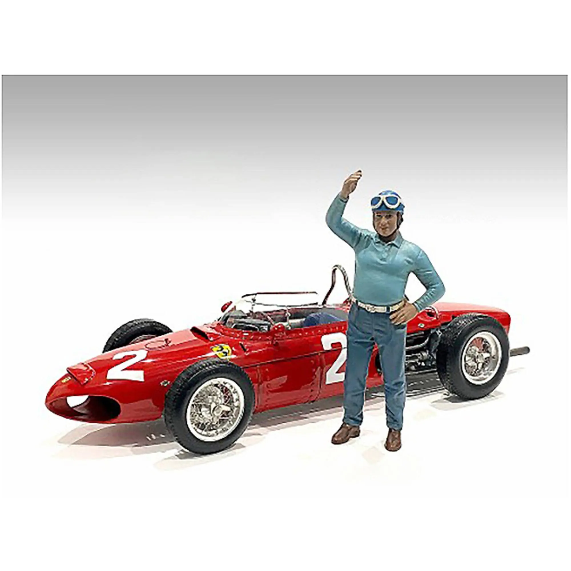 American Diorama Diecast Figures - Racing Legends 50's for 1/43 Models, Set of 2