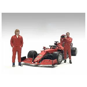 American Diorama Diecast Figures - Racing Legends 70's for 1/43 Models, Set of 2