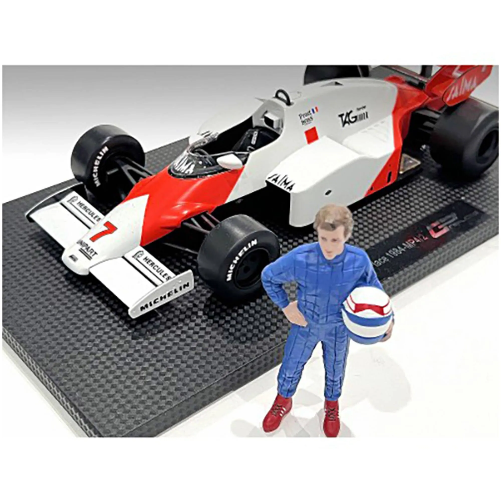 American Diorama Figures A and B Set - "Racing Legends" 80's for 1/18 Scale Models