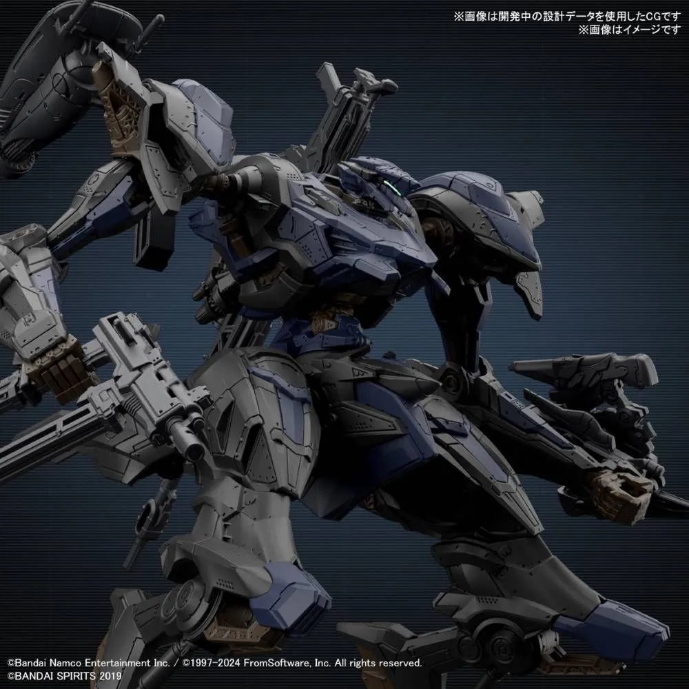 Bandai 30 Minutes Missions 30MM 1/100 Schneider Nachtreiher / 40E Steel Haze (Armored Core VI: Fires of Rubicon) Model Kit