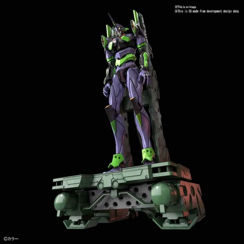 Bandai RG Evangelion - Evangelion EVA-01 Unit-01 DX w/ Platform Set