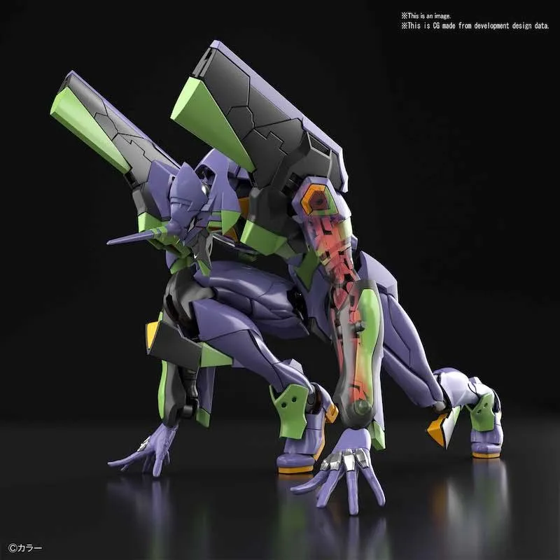 Bandai RG Evangelion - Evangelion EVA-01 Unit-01 DX w/ Platform Set