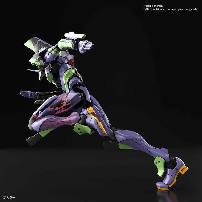 Bandai RG Evangelion - Evangelion EVA-01 Unit-01 DX w/ Platform Set