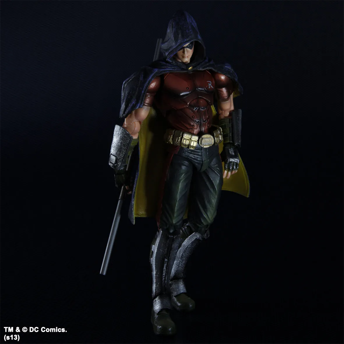 DC Universe Batman Arkham City Robin Play Arts Kai Action Figure