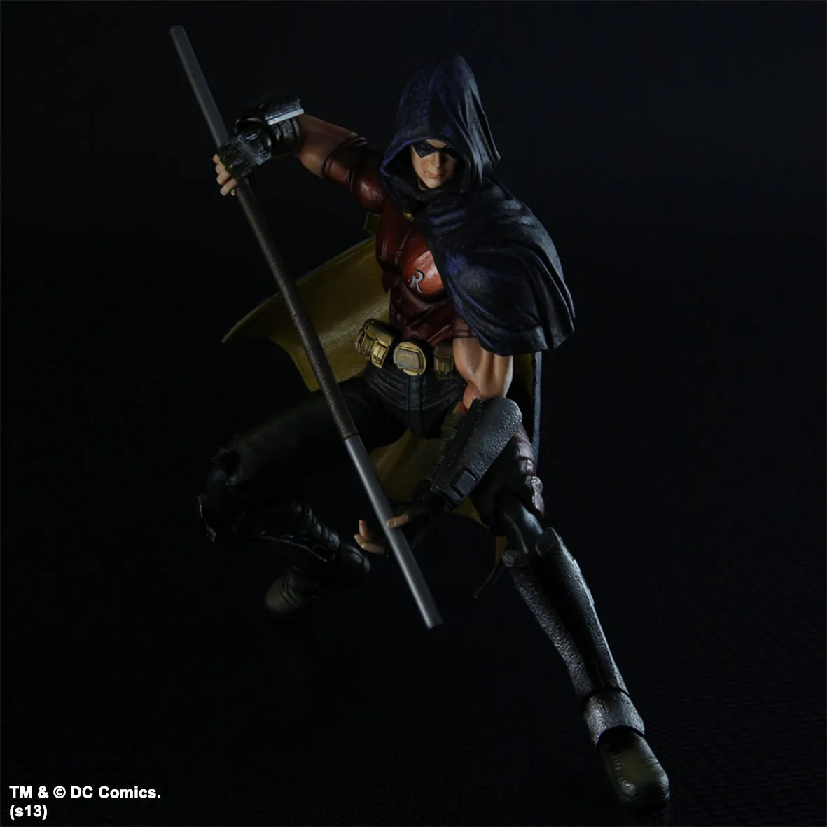 DC Universe Batman Arkham City Robin Play Arts Kai Action Figure