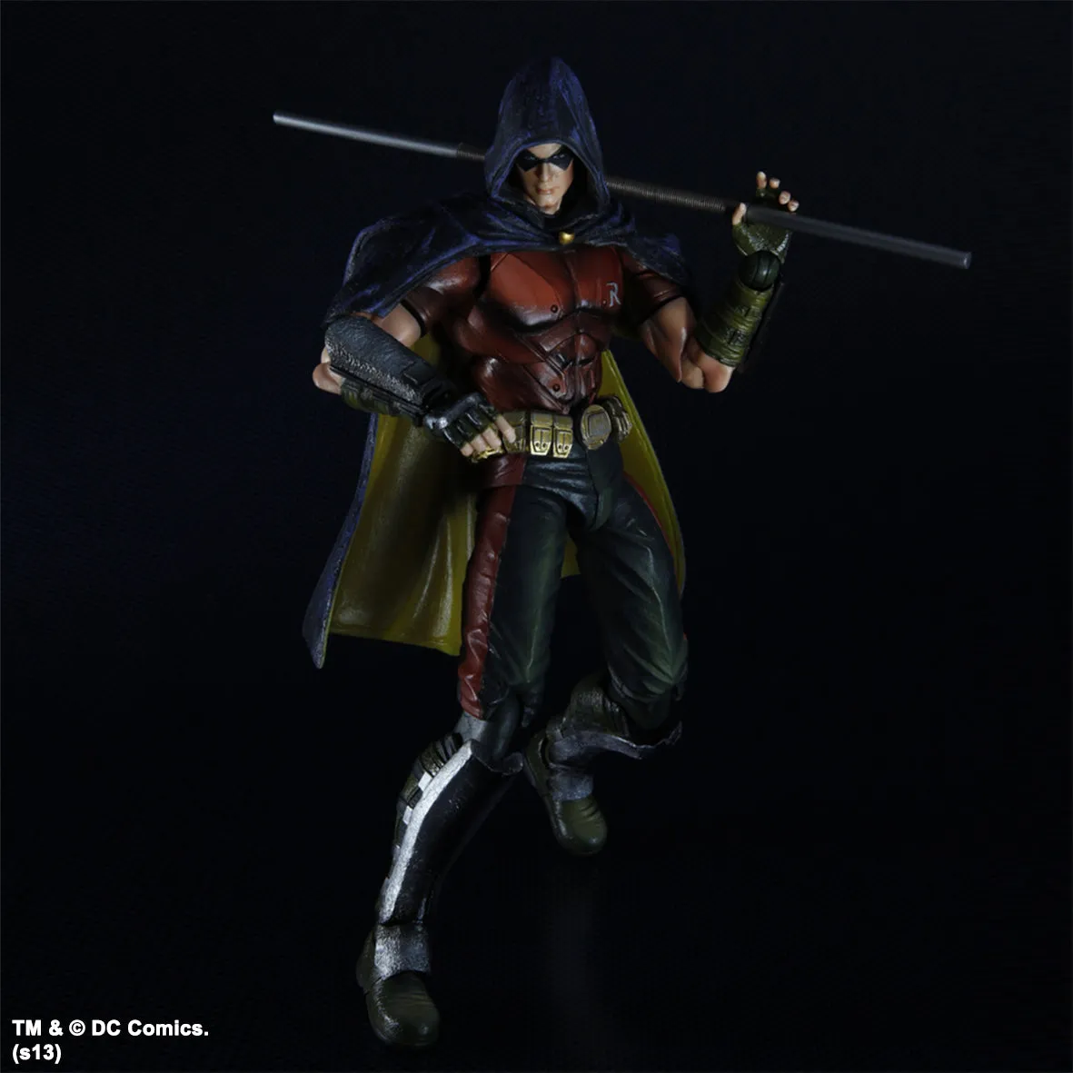 DC Universe Batman Arkham City Robin Play Arts Kai Action Figure