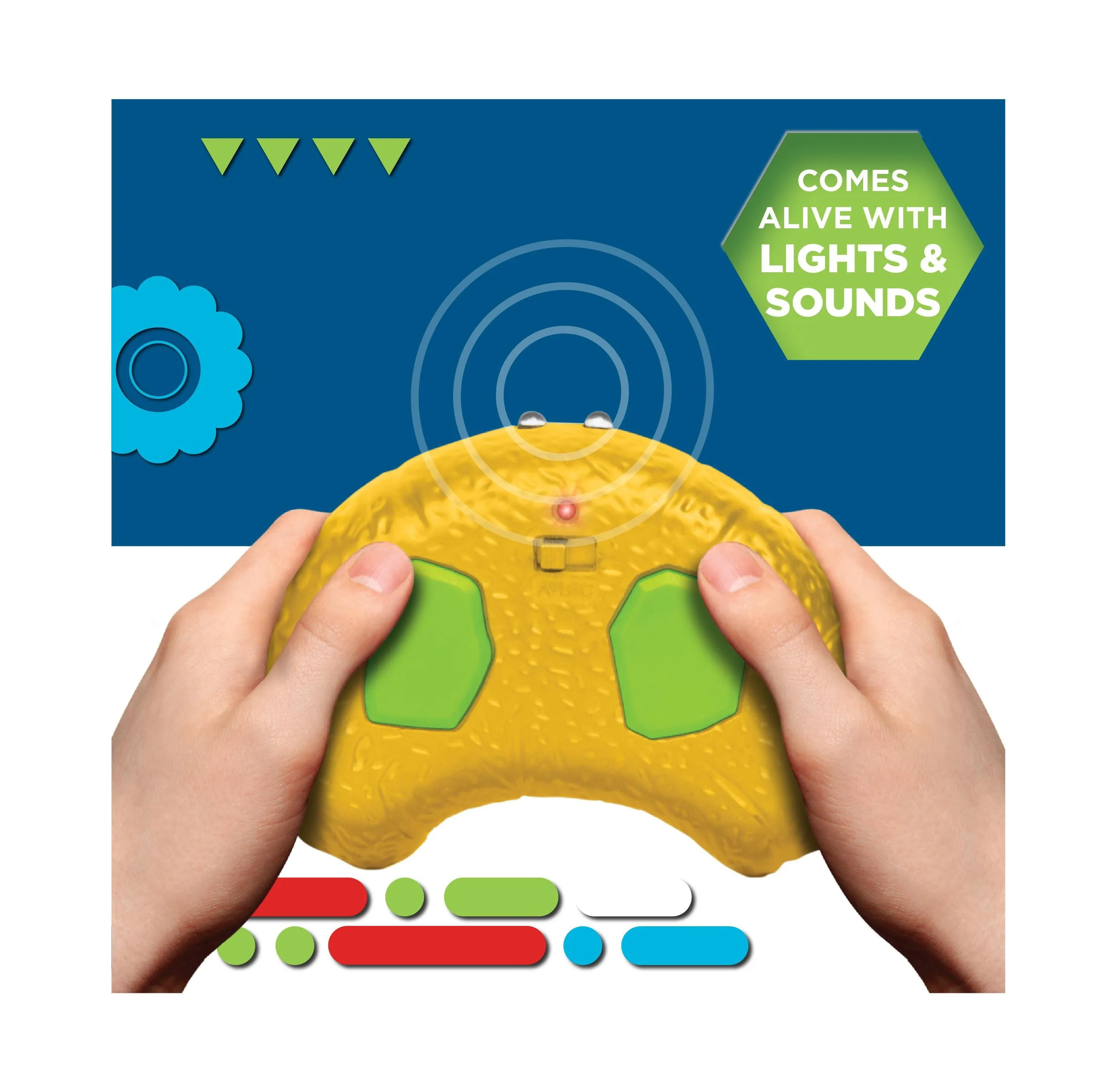 Discovery Kids Interactive RC Lizard with DIY STEM Learning