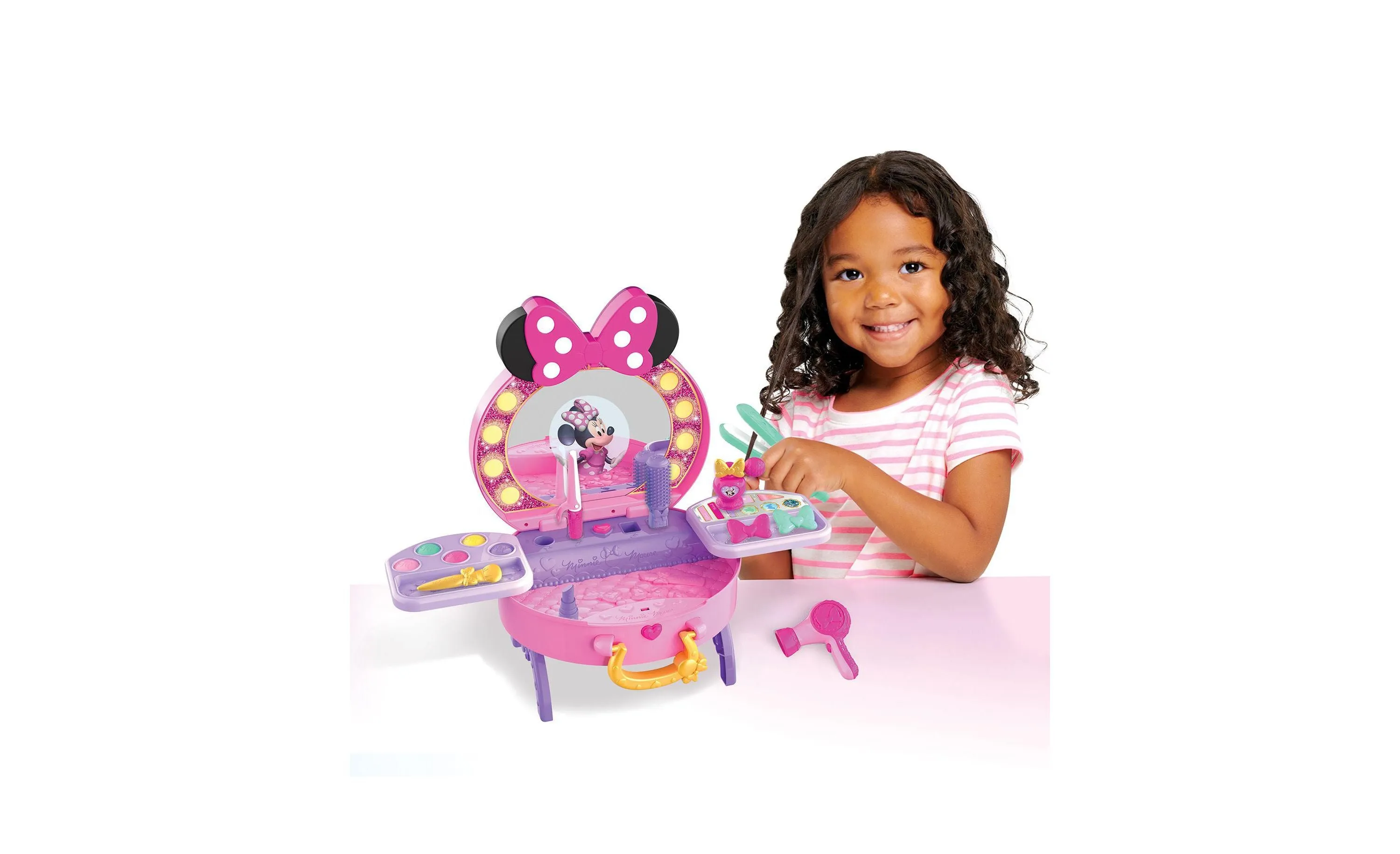 Disney Minnie Mouse Get Glam Magic Vanity Playset