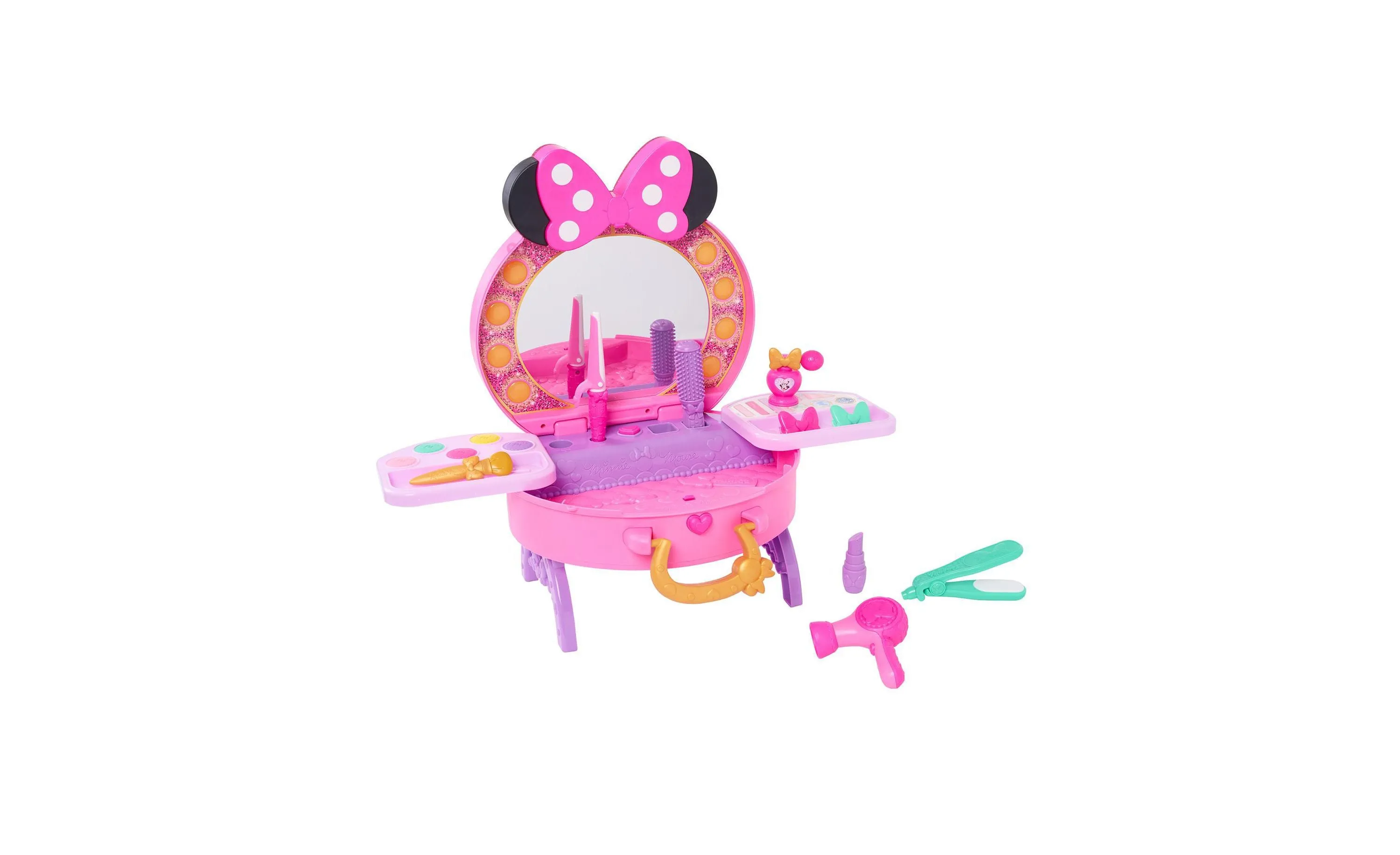 Disney Minnie Mouse Get Glam Magic Vanity Playset