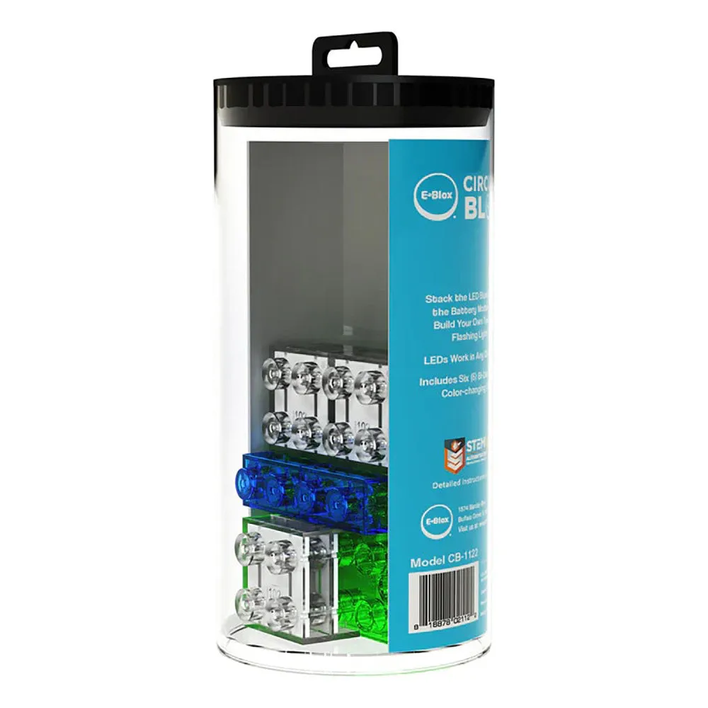 E-Blox Circuit Blox Flashing Lights Tower Building Kit for Kids