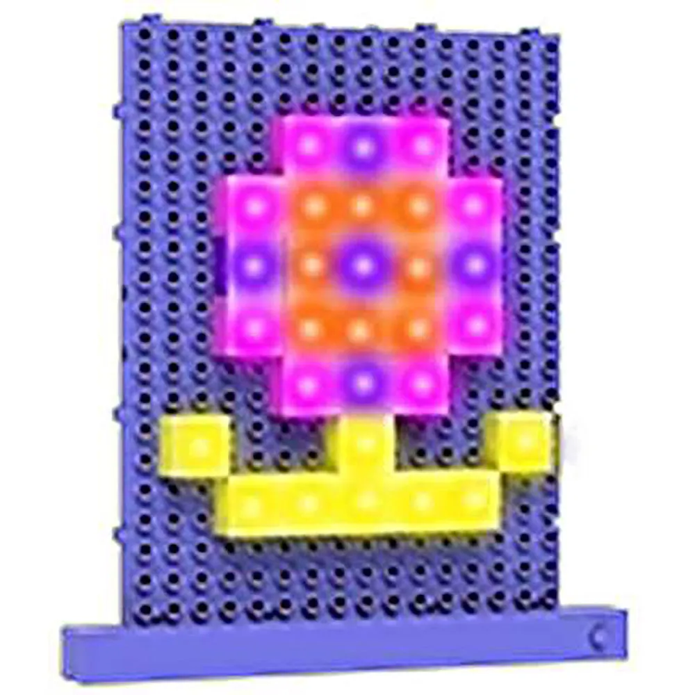 E-Blox Lite Blox 2: Colorful Light Mosaic Building Set for Kids
