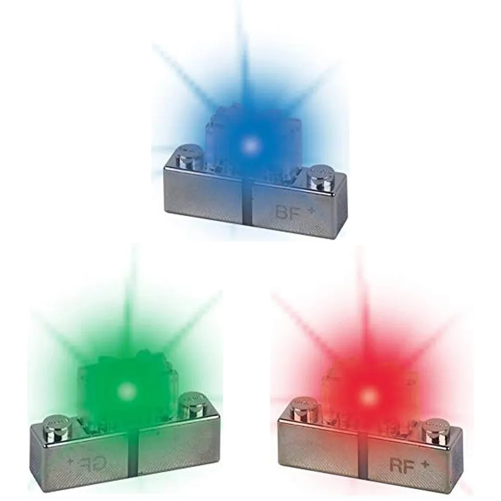 E-Blox Power Blox Build Your Own Glowing Cat Sculpture - 3D Light-Up Creative Kit for Kids 8 