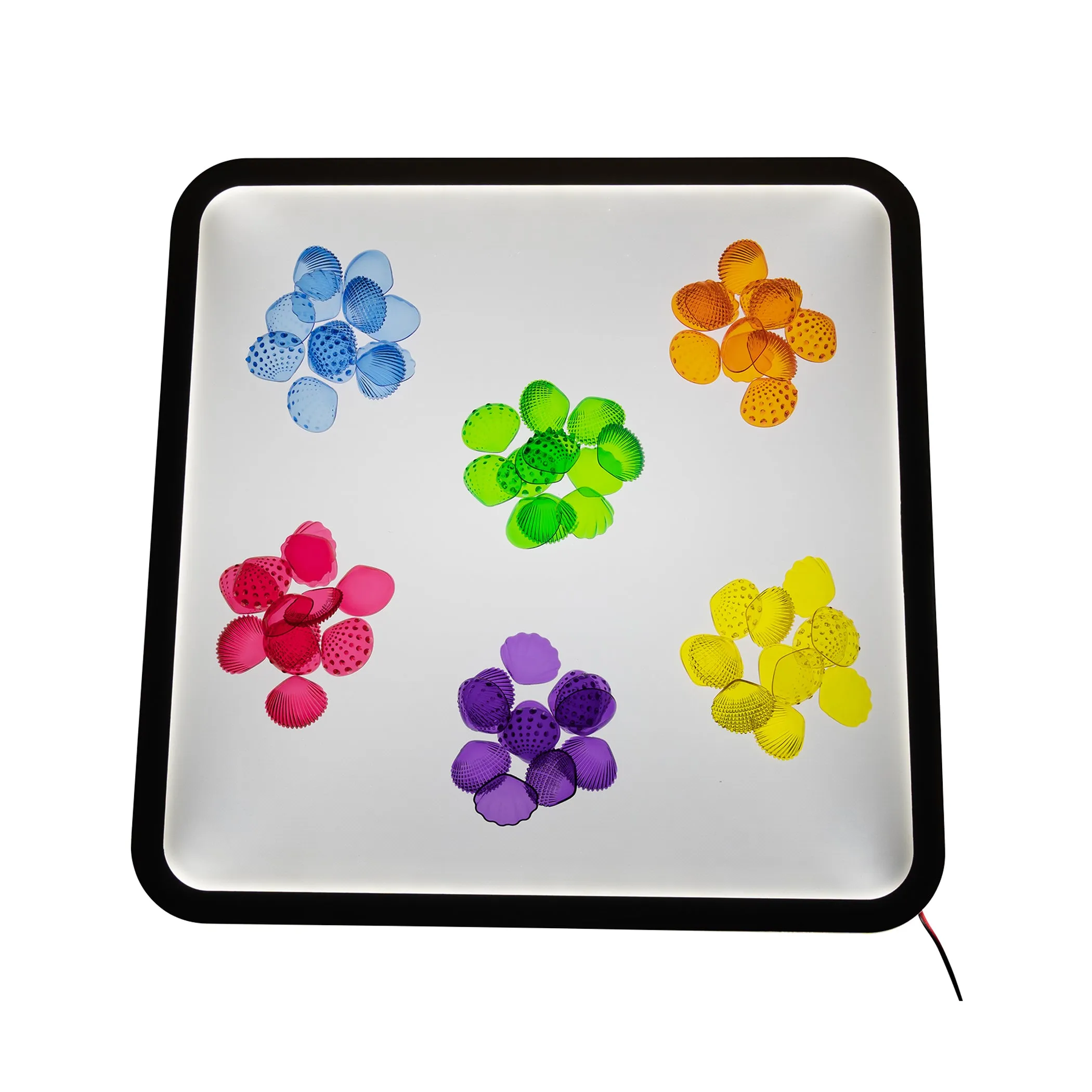 edxeducation Tactile Shells - Sensory Learning Toy - Set of 72