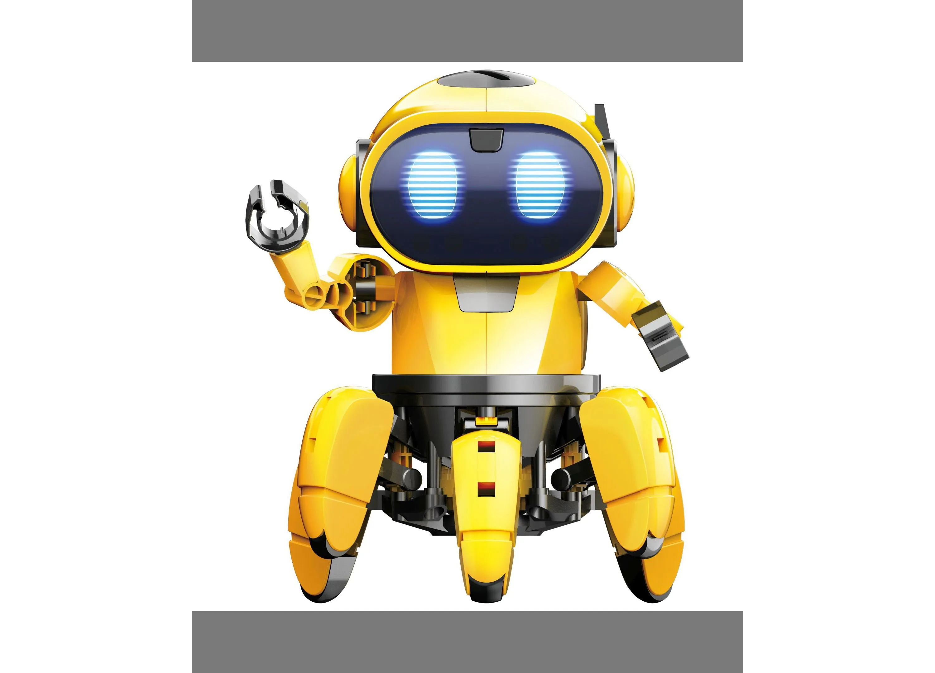 Elenco TEACH TECH Zivko the Robot Kit - Interactive AI Hexiped Robot