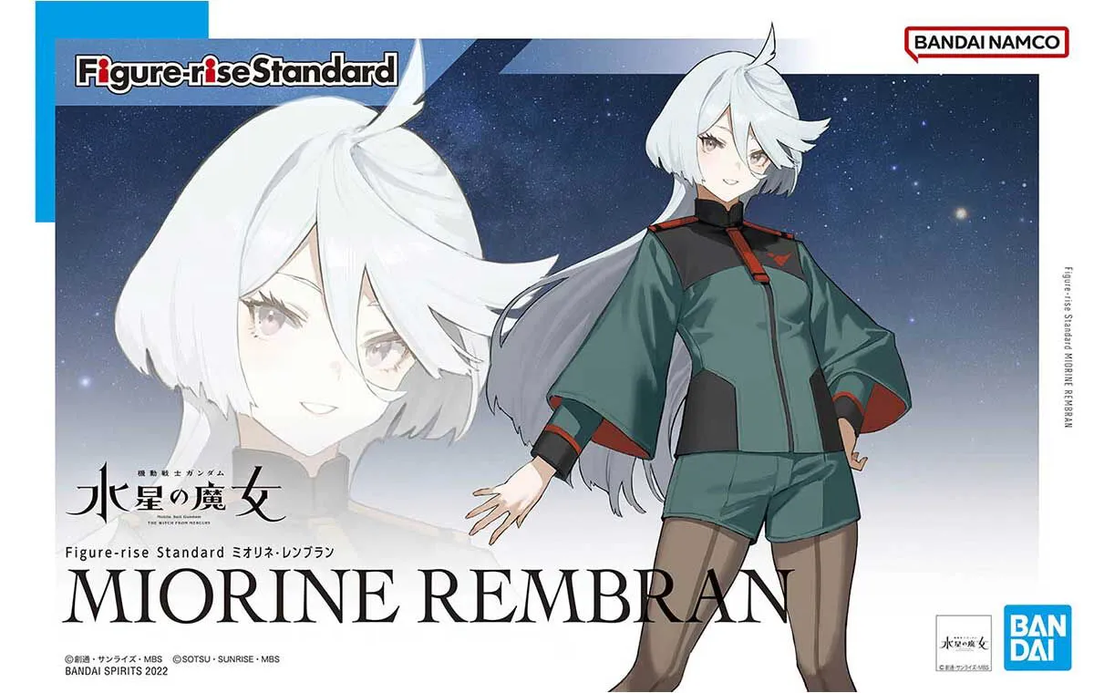 Figure-rise Standard Gundam The Witch From Mercury Miorine Rembrandt Model Kit