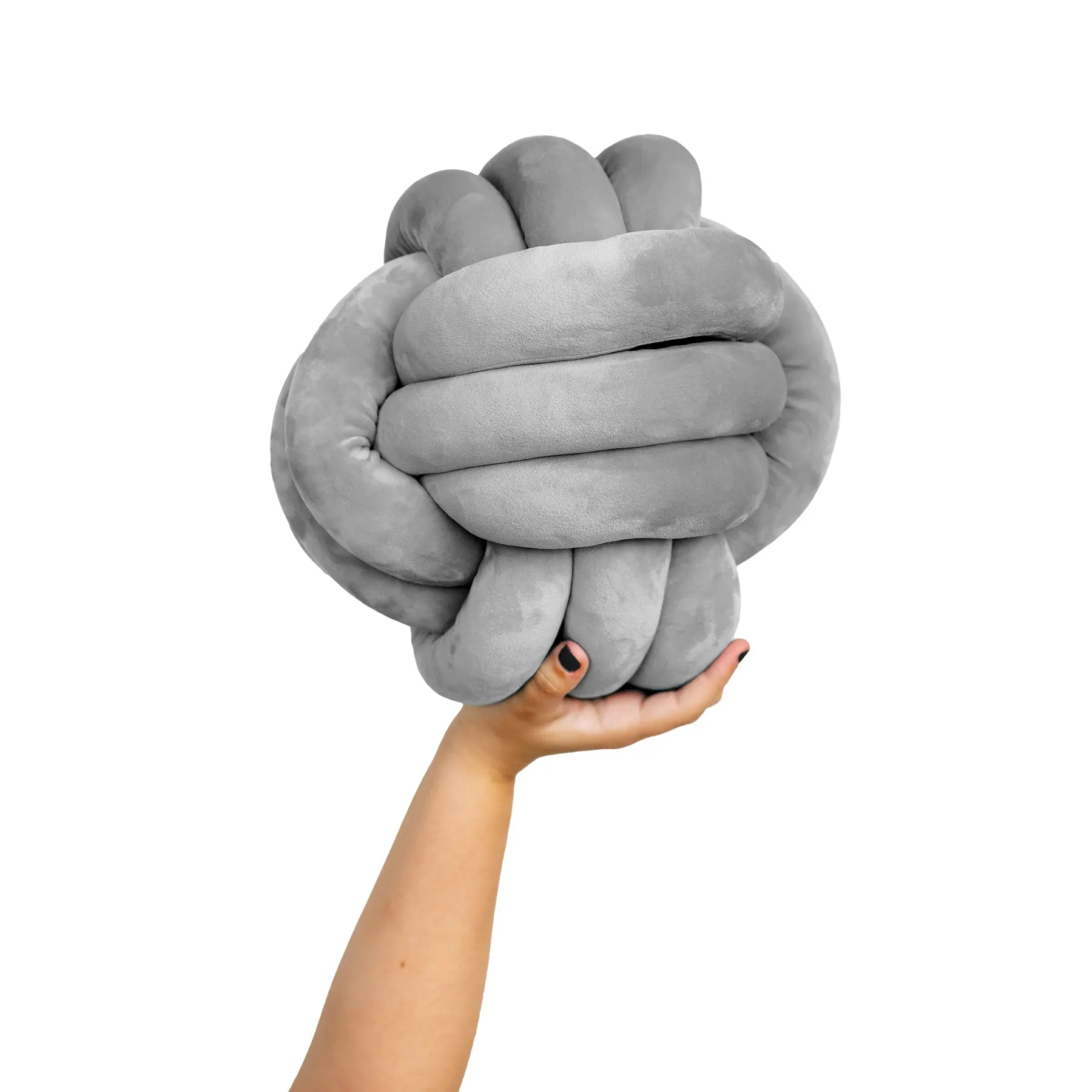 FIORA Cuddle Ball - Grey Birch Comfort Plush