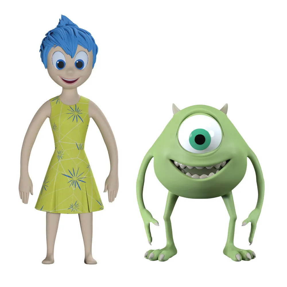 FleXfigs Pixar 4-Character Articulated Action Figure Pack - Collectible