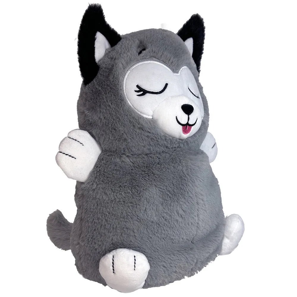 FlipaZoo 2-In-1 Plush Fox to Husky - Snuggly Transforming Animal Pillow
