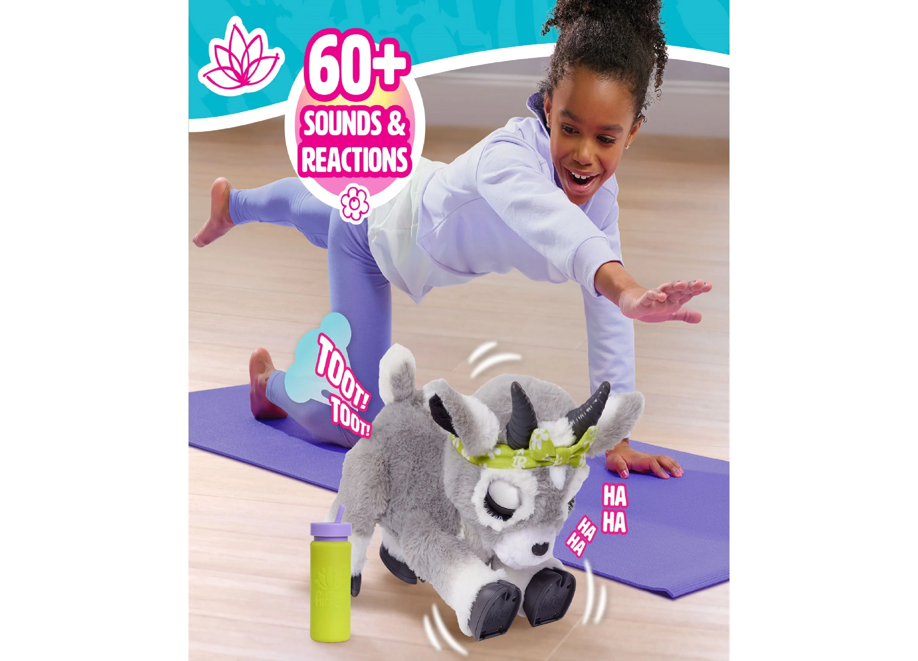 FurReal Daisy the Yoga Goat - Interactive Plush Toy