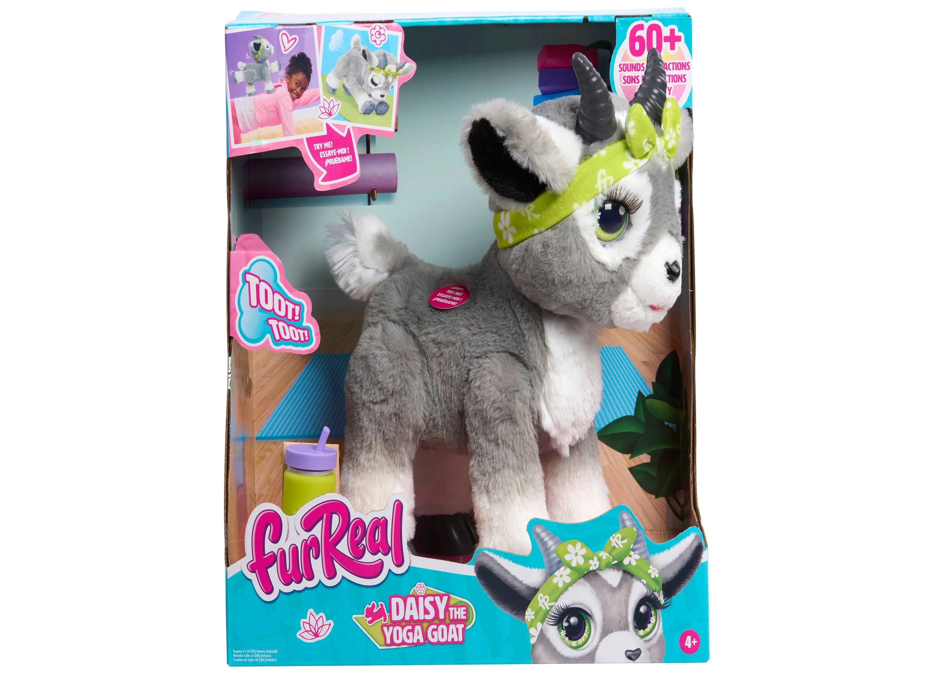 FurReal Daisy the Yoga Goat - Interactive Plush Toy