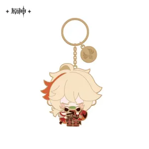 Genshin Impact Metal Charm Collection Chibi Character Series - Kaedehara Kazuha