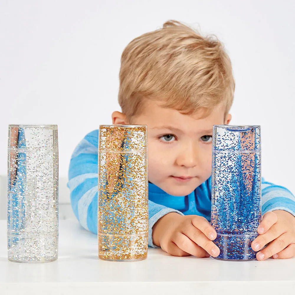 Glittering Sensory Storm Tubes | Set of 3
