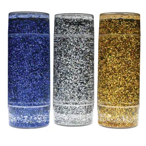 Glittering Sensory Storm Tubes | Set of 3