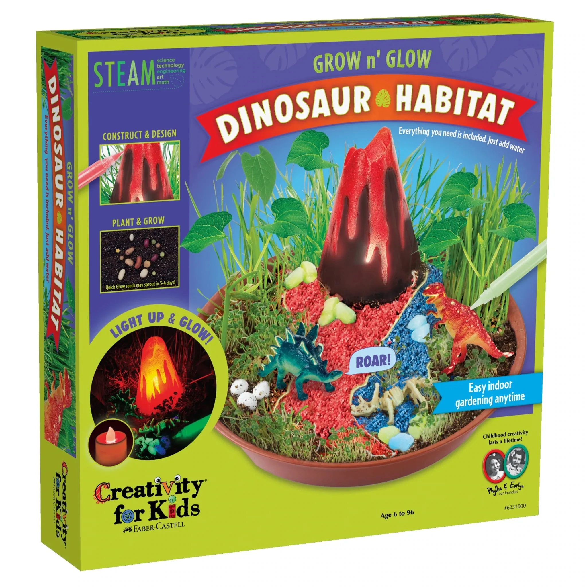 Grow & Glow Dinosaur Habitat