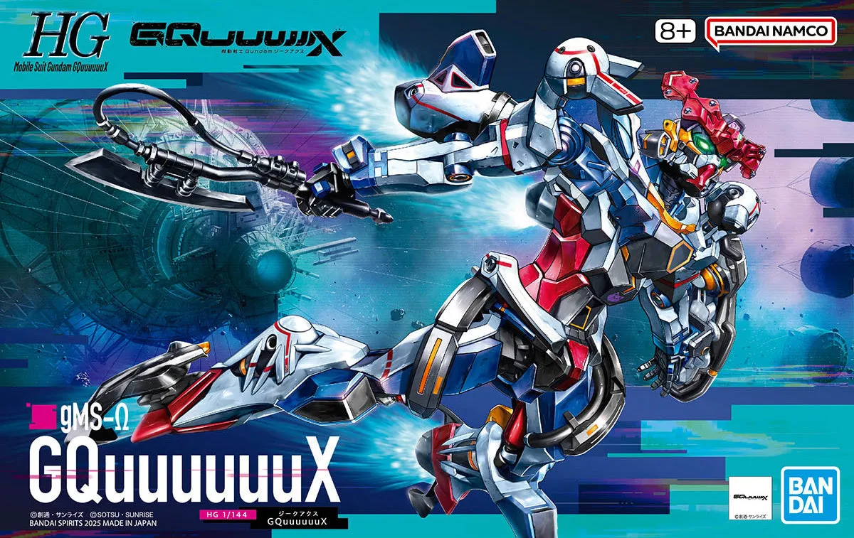 Gundam 1/144 HG GQX #01 Gundam GQuuuuuuX #01 gMS-Ω GQuuuuuuX Model Kit