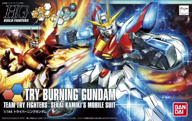 Gundam 1/144 HGBF #028 TBG-011B Try Burning Gundam Model Kit