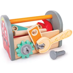 Hape 12-Piece Monster Fix-It Wooden Tool Kit - Colorful & Portable