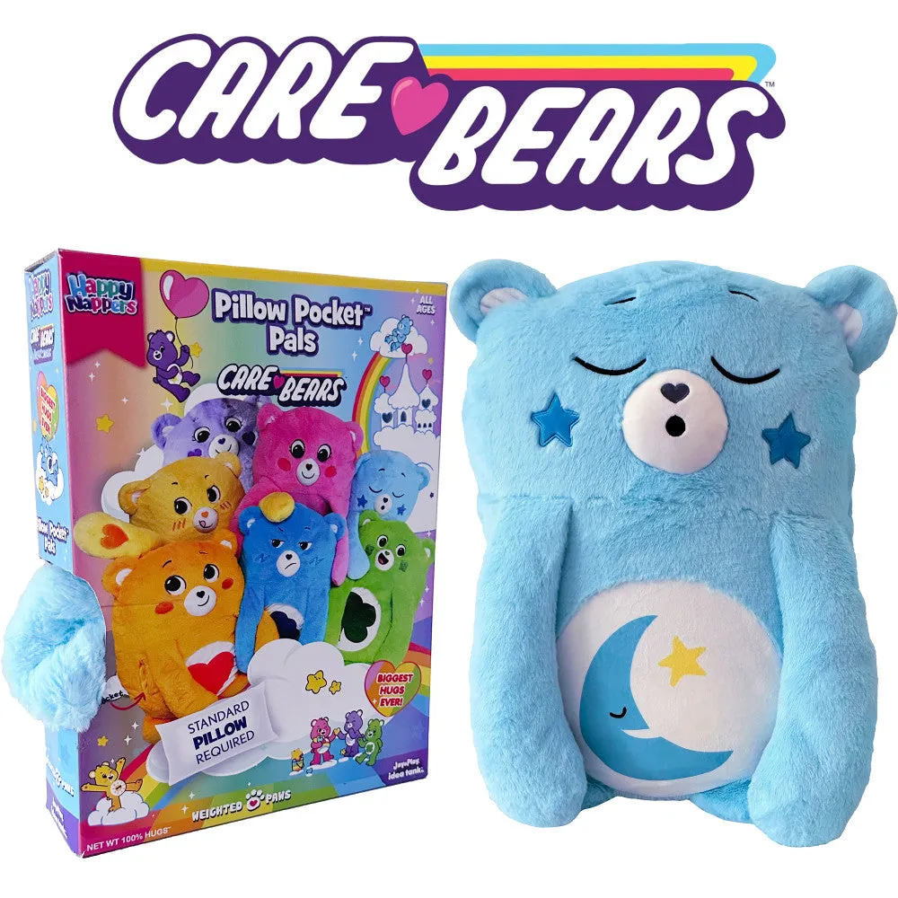 Happy Nappers Care Bears Bedtime Bear Pillow Pocket Pal
