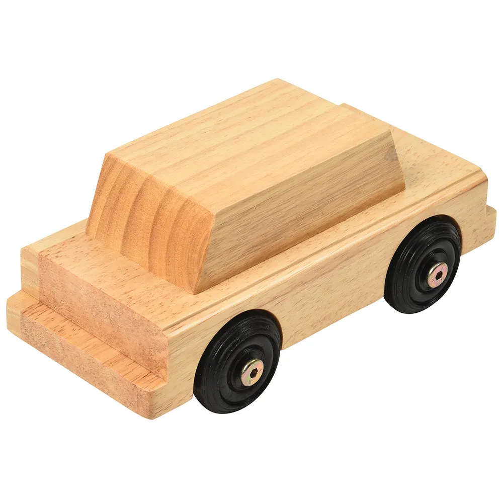 Hardwood Station Wagon Toy | Pretend Play Vehicle
