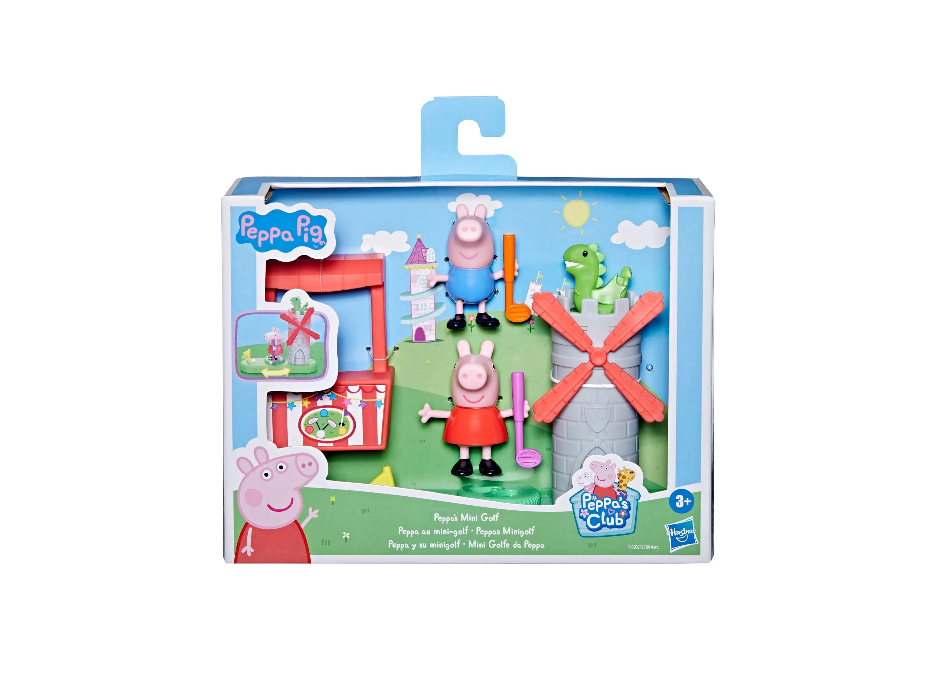 Hasbro Peppa Pig Mini Golf Play Set with Windmill Feature