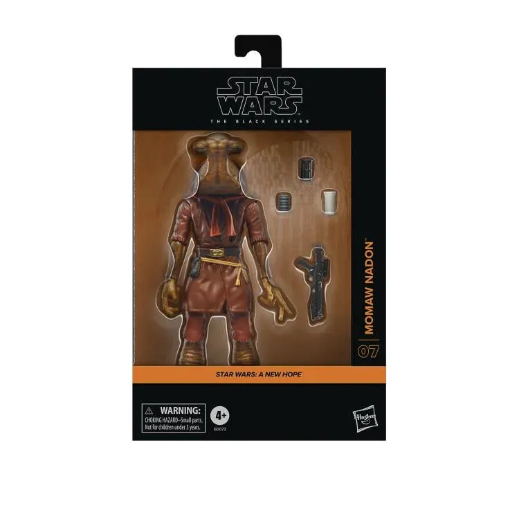 Hasbro Star Wars Black Series A New Hope #07 Momaw Nadon 6 Inch Action Figure