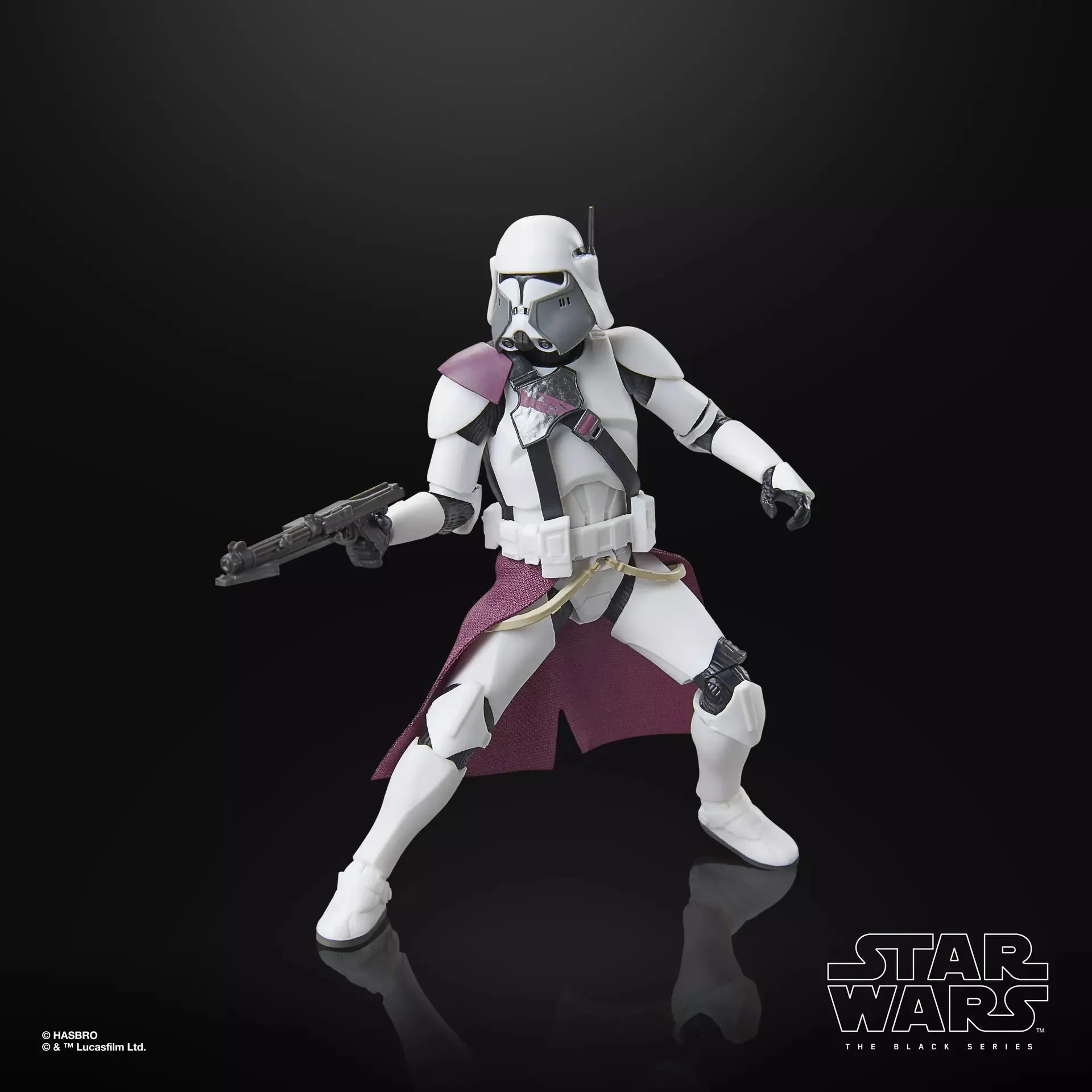 Hasbro Star Wars Black Series Revenge of the Sith #02 Clone Commander Bacara 6 Inch Action Figure