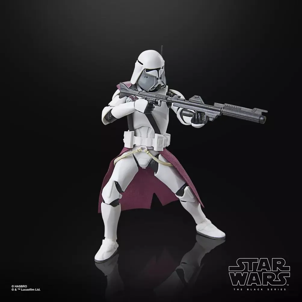 Hasbro Star Wars Black Series Revenge of the Sith #02 Clone Commander Bacara 6 Inch Action Figure