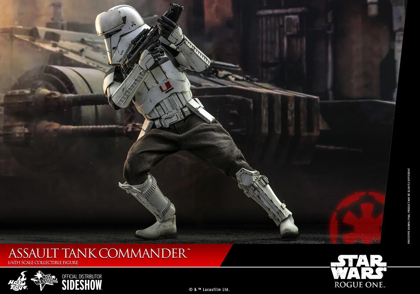Hot Toys 1/6 Scale Movie Masterpiece Series  - Assault Tank Commander (Rogue One)