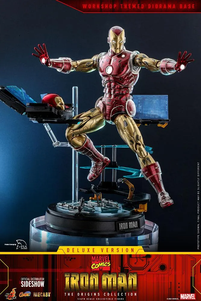 Hot Toys Comics Masterpiece Series Diecast - Iron Man (Deluxe)