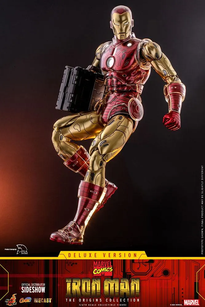 Hot Toys Comics Masterpiece Series Diecast - Iron Man (Deluxe)
