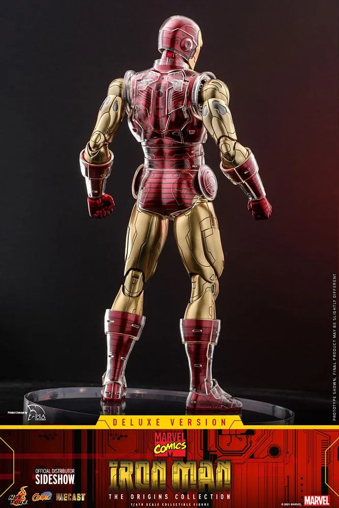 Hot Toys Comics Masterpiece Series Diecast - Iron Man (Deluxe)