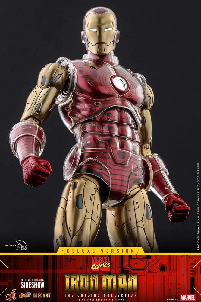 Hot Toys Comics Masterpiece Series Diecast - Iron Man (Deluxe)