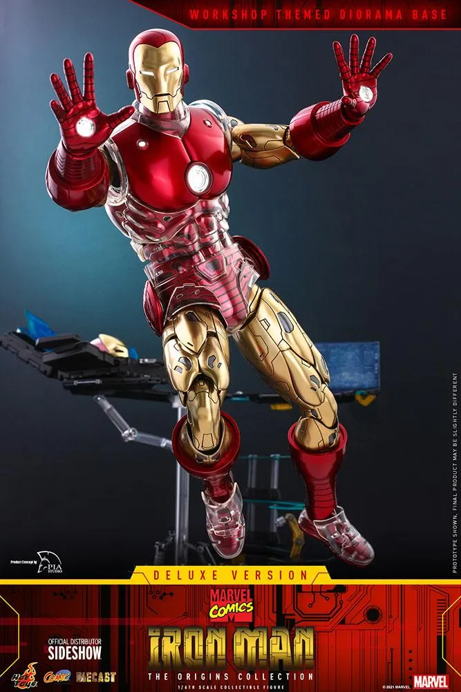 Hot Toys Comics Masterpiece Series Diecast - Iron Man (Deluxe)