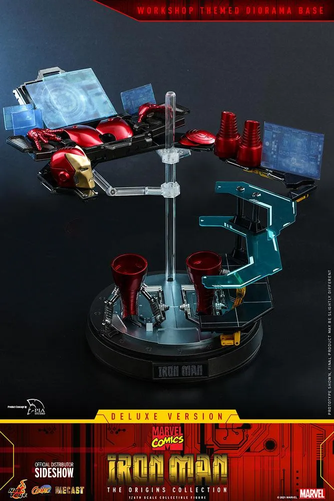 Hot Toys Comics Masterpiece Series Diecast - Iron Man (Deluxe)