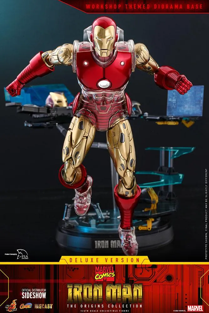 Hot Toys Comics Masterpiece Series Diecast - Iron Man (Deluxe)