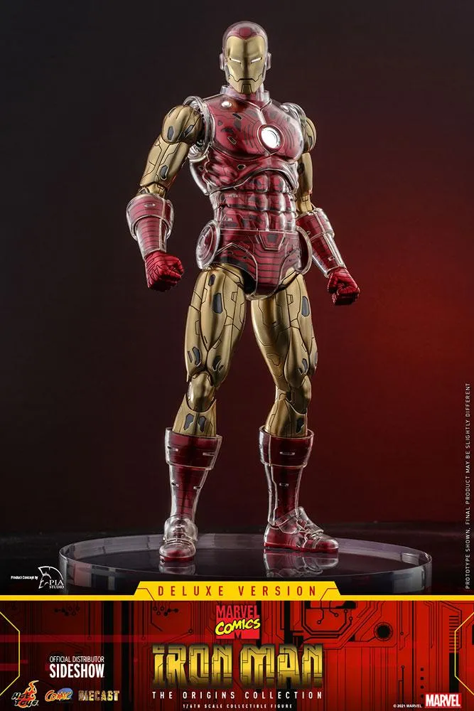 Hot Toys Comics Masterpiece Series Diecast - Iron Man (Deluxe)