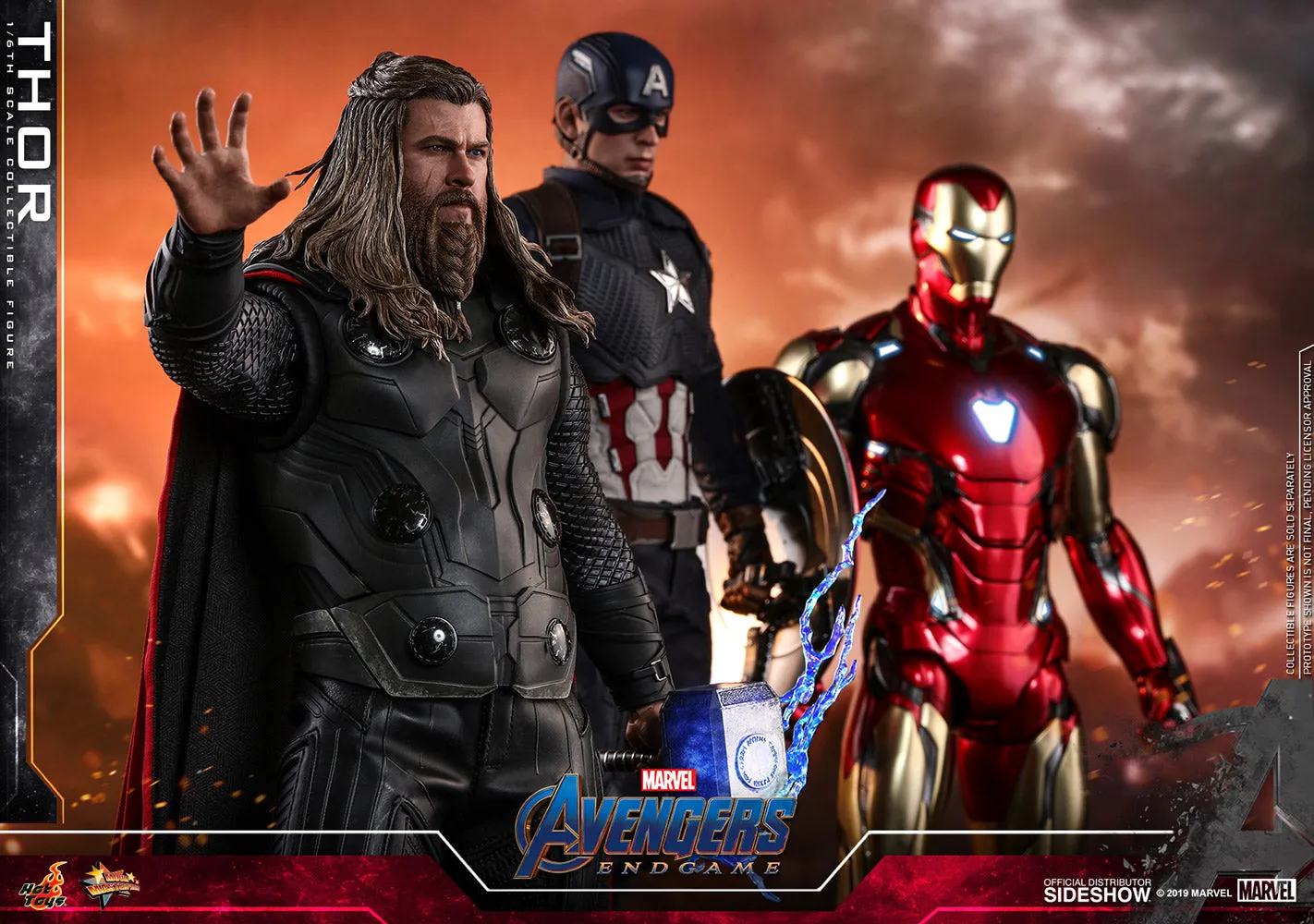 Hot Toys Movie Masterpiece 1/6 Scale Figure - Thor (Avengers: Endgame)