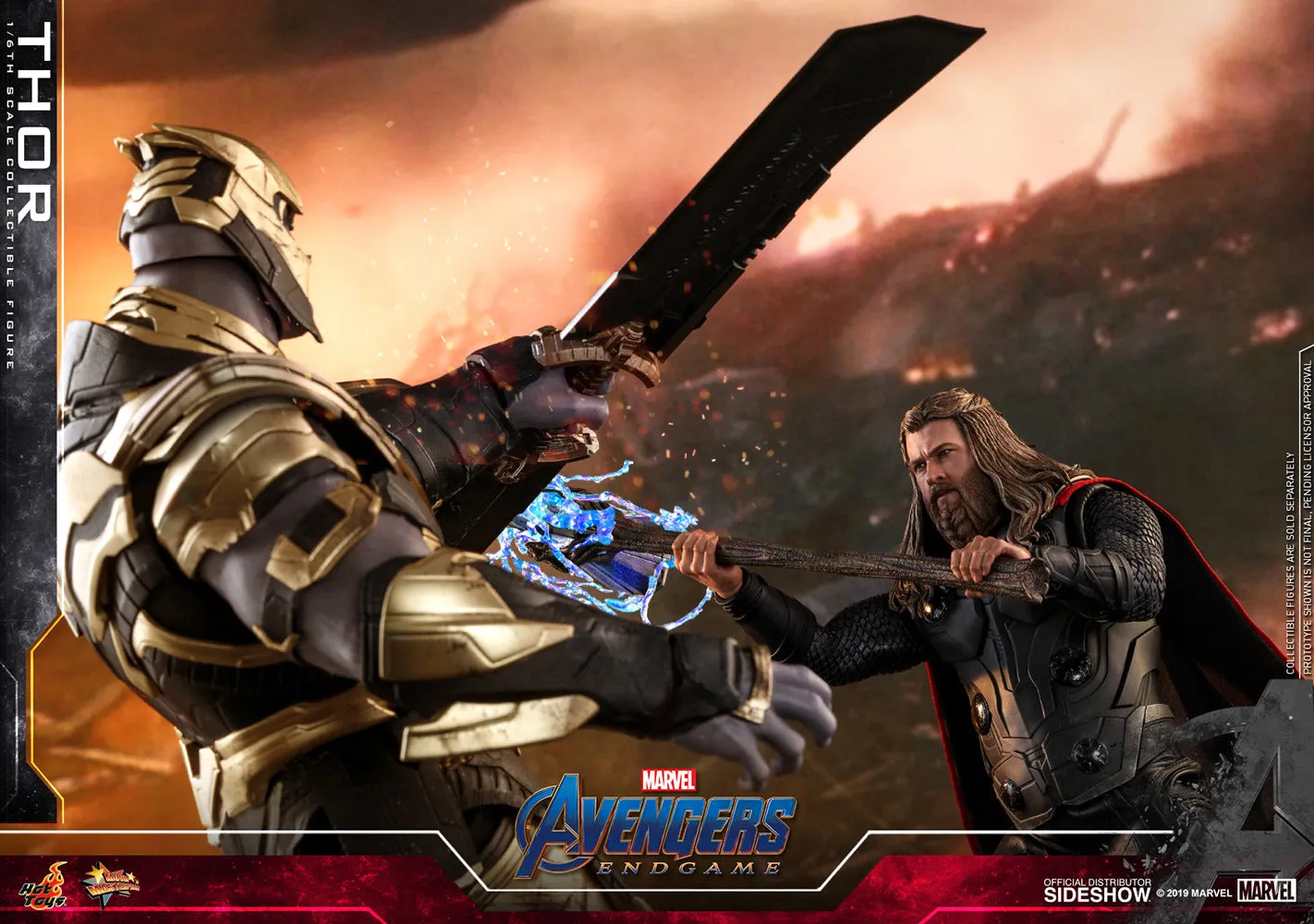 Hot Toys Movie Masterpiece 1/6 Scale Figure - Thor (Avengers: Endgame)