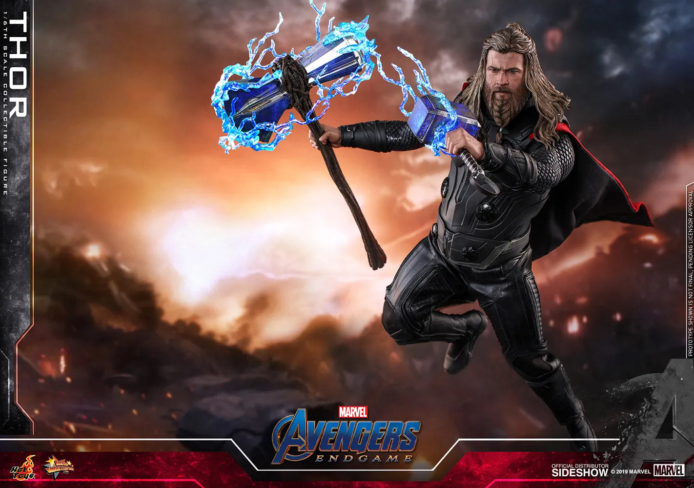 Hot Toys Movie Masterpiece 1/6 Scale Figure - Thor (Avengers: Endgame)
